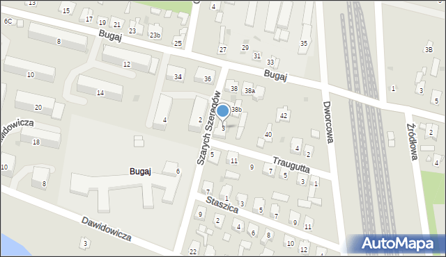 Suchedniów, Szarych Szeregów, 3, mapa Suchedniów