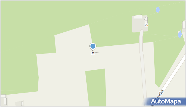 Sulejów, Szosa Jadowska, 23, mapa Sulejów