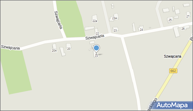 Suwałki, Szwajcaria, 21, mapa Suwałk