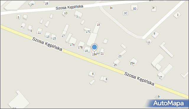 Syców, Szosa Kępińska, 19A, mapa Syców