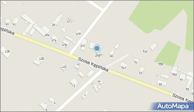 Syców, Szosa Kępińska, 47D, mapa Syców