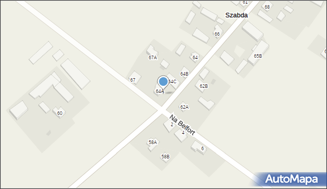 Szabda, Szabda, 65a, mapa Szabda