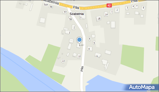 Szabelnia, Szabelnia, 7, mapa Szabelnia