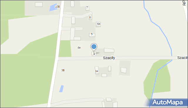 Szaciły, Szaciły, 4, mapa Szaciły