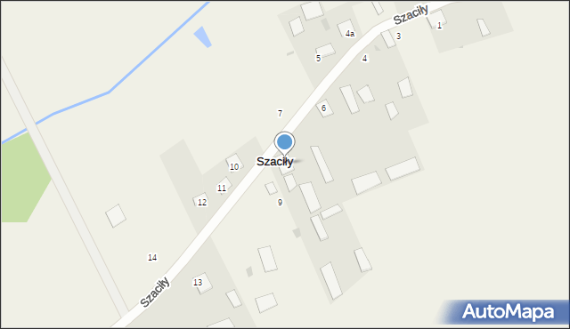 Szaciły, Szaciły, 8, mapa Szaciły