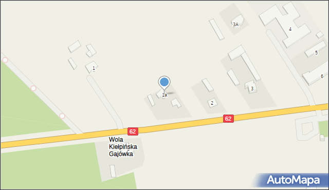 Szadki, Szadki, 1a, mapa Szadki