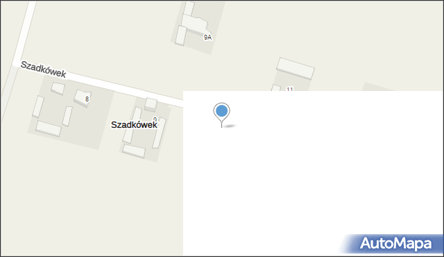 Szadkówek, Szadkówek, 10, mapa Szadkówek