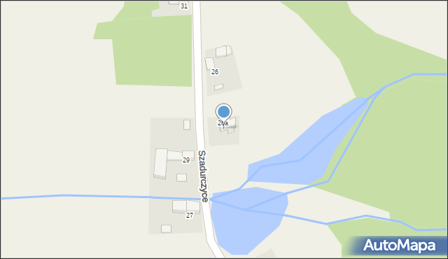 Szadurczyce, Szadurczyce, 28, mapa Szadurczyce