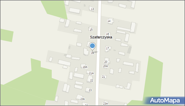 Szafarczyska, Szafarczyska, 19, mapa Szafarczyska