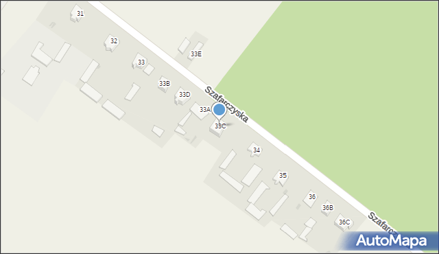 Szafarczyska, Szafarczyska, 33C, mapa Szafarczyska