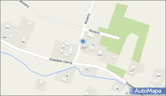 Szalejów Górny, Szalejów Górny, 101a, mapa Szalejów Górny