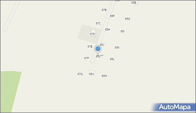 Szalejów Górny, Szalejów Górny, 65L, mapa Szalejów Górny