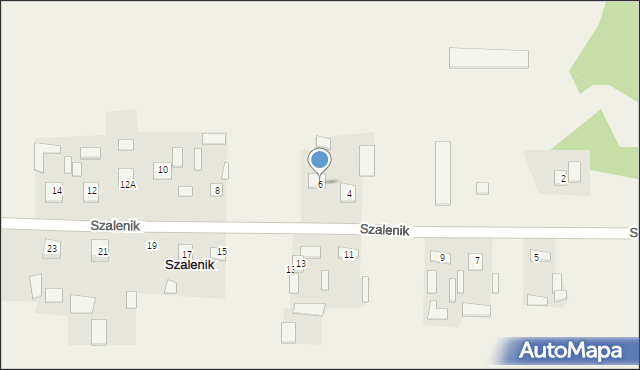 Szalenik, Szalenik, 6, mapa Szalenik