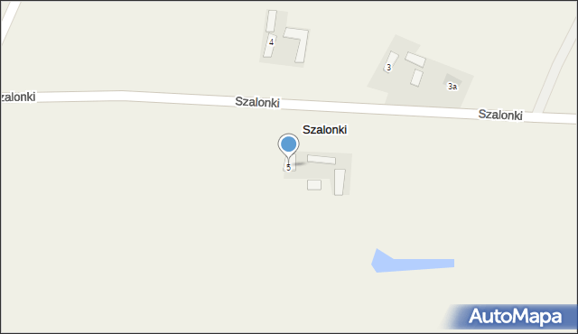 Szalonki, Szalonki, 5, mapa Szalonki