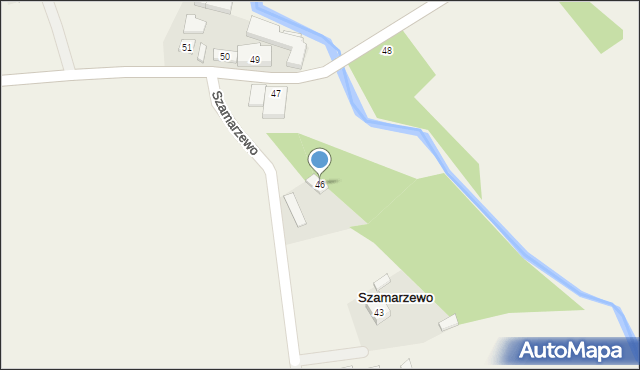 Szamarzewo, Szamarzewo, 46, mapa Szamarzewo