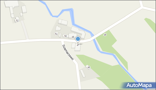 Szamarzewo, Szamarzewo, 47, mapa Szamarzewo