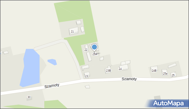 Szamoty, Szamoty, 23A, mapa Szamoty