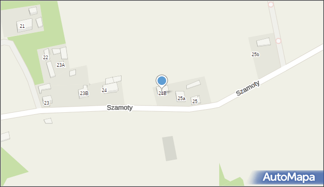 Szamoty, Szamoty, 24B, mapa Szamoty