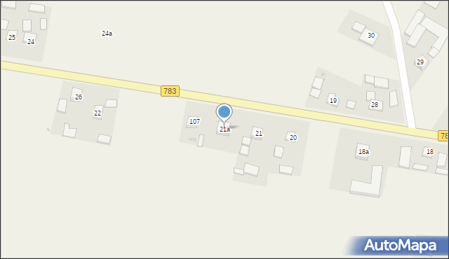 Szarbia Zwierzyniecka, Szarbia Zwierzyniecka, 21a, mapa Szarbia Zwierzyniecka