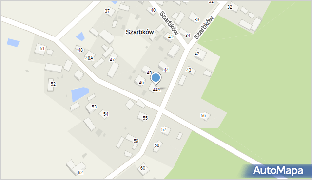 Szarbków, Szarbków, 44A, mapa Szarbków