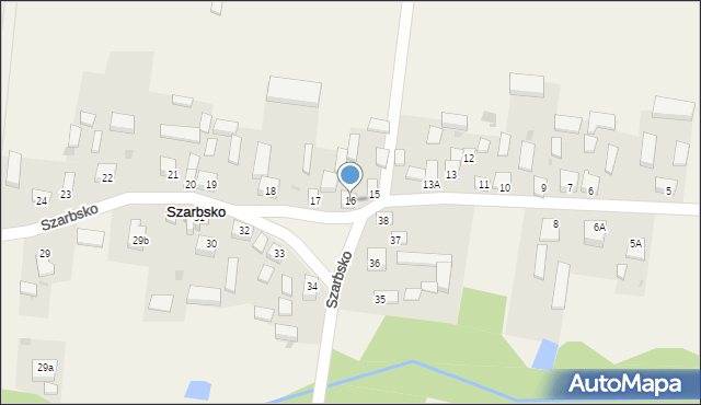 Szarbsko, Szarbsko, 16, mapa Szarbsko