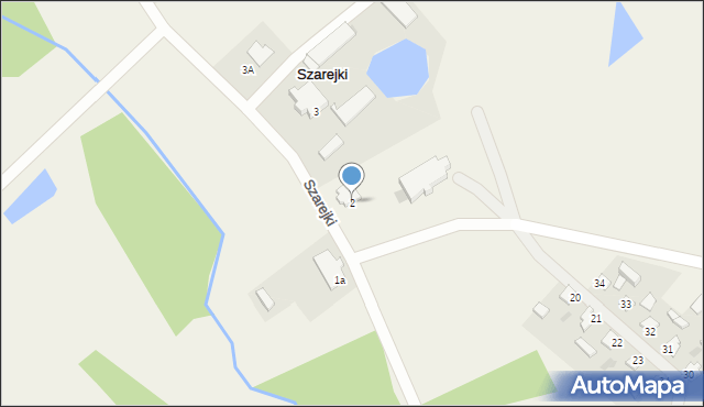 Szarejki, Szarejki, 2, mapa Szarejki