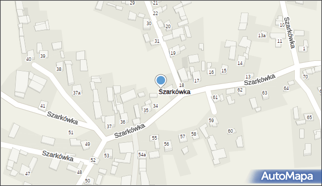 Szarkówka, Szarkówka, 33, mapa Szarkówka