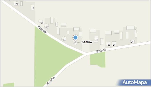 Szarów, Szarów, 21, mapa Szarów