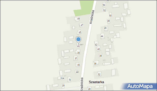 Szastarka, Szastarka, 64, mapa Szastarka