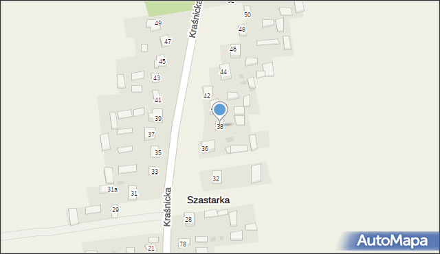 Szastarka, Szastarka, 69, mapa Szastarka