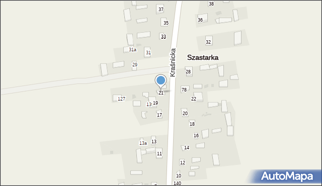 Szastarka, Szastarka, 77, mapa Szastarka