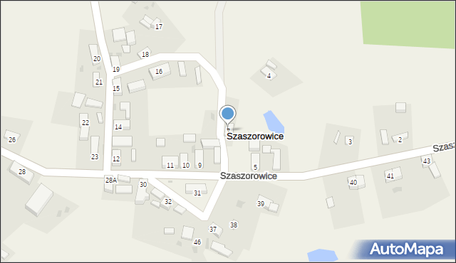 Szaszorowice, Szaszorowice, 7, mapa Szaszorowice