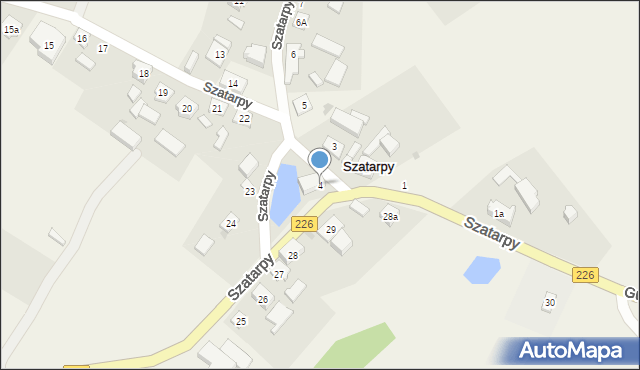 Szatarpy, Szatarpy, 4, mapa Szatarpy