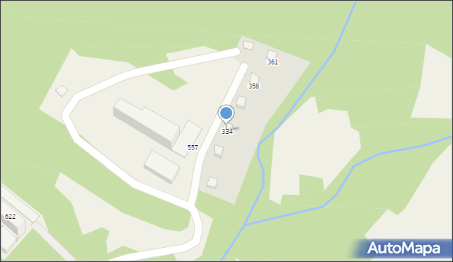 Szczawa, Szczawa, 334, mapa Szczawa