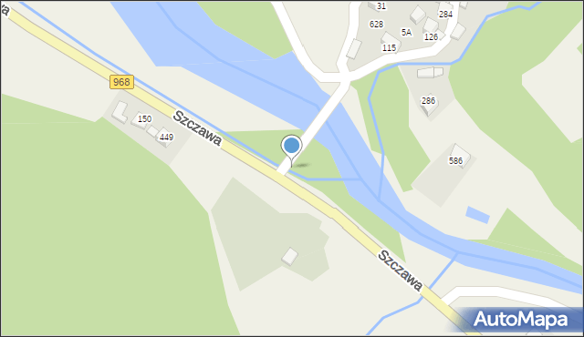 Szczawa, Szczawa, 60, mapa Szczawa