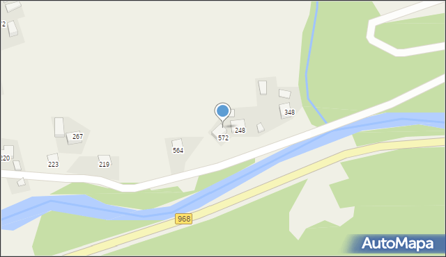 Szczawa, Szczawa, 650, mapa Szczawa