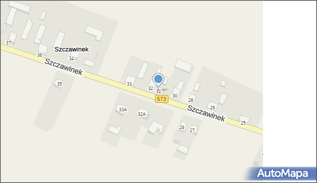 Szczawinek, Szczawinek, 31, mapa Szczawinek