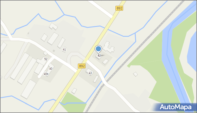 Szczawne, Szczawne, 42/1, mapa Szczawne