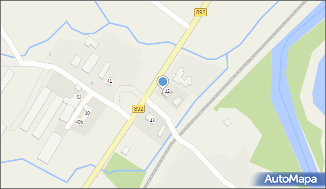 Szczawne, Szczawne, 42/2, mapa Szczawne
