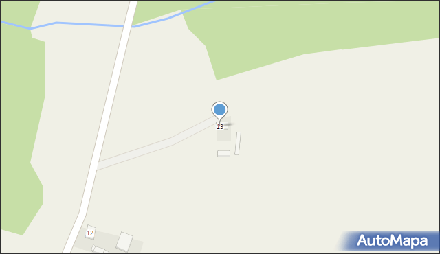 Szczawno, Szczawno, 13, mapa Szczawno