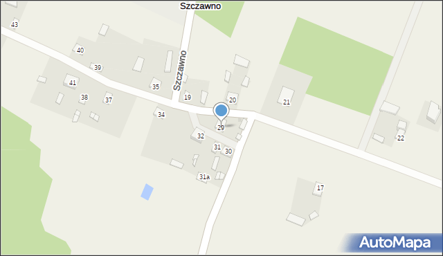 Szczawno, Szczawno, 29, mapa Szczawno