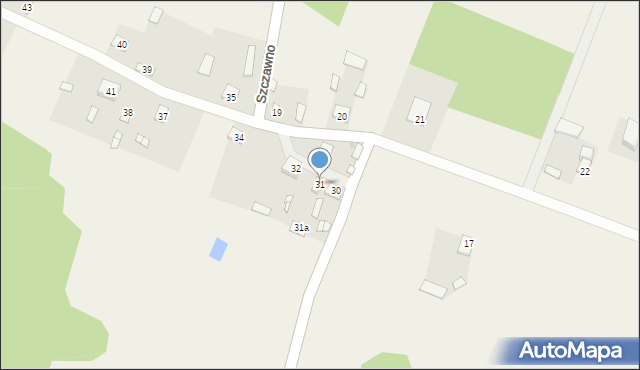 Szczawno, Szczawno, 31, mapa Szczawno