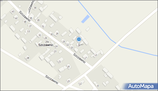 Szczawno, Szczawno, 19, mapa Szczawno