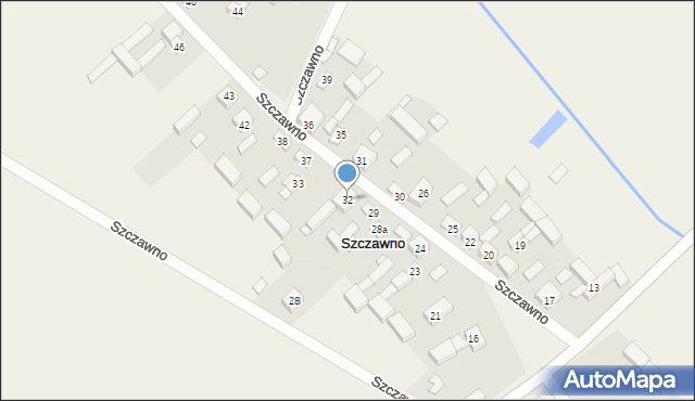 Szczawno, Szczawno, 32, mapa Szczawno