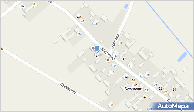 Szczawno, Szczawno, 42, mapa Szczawno