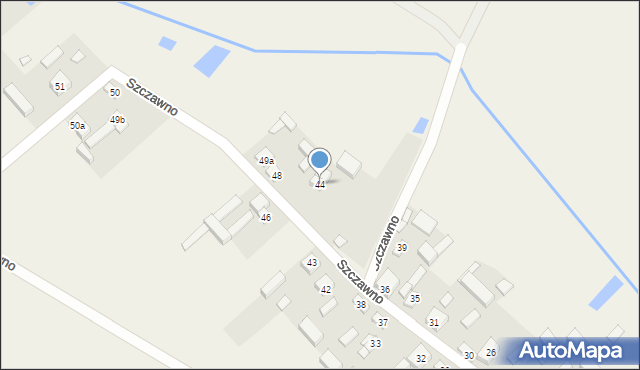 Szczawno, Szczawno, 44, mapa Szczawno