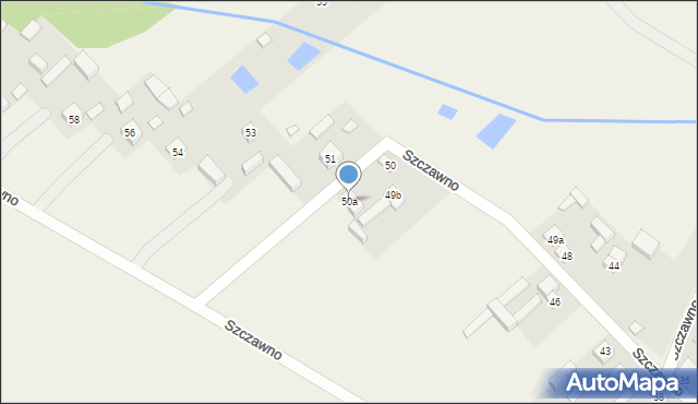 Szczawno, Szczawno, 50a, mapa Szczawno