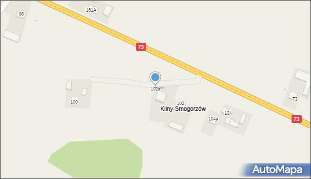 Szczaworyż, Szczaworyż, 102a, mapa Szczaworyż