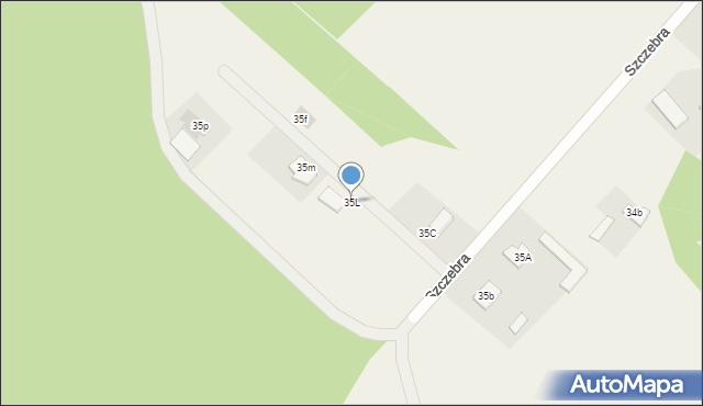 Szczebra, Szczebra, 35L, mapa Szczebra