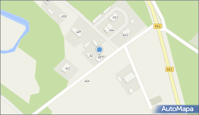 Szczebra, Szczebra, 43, mapa Szczebra